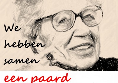 2016: We hebben samen een paard
